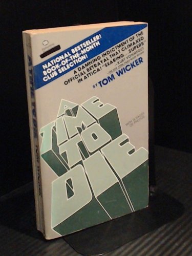 A Time to Die 0345248082 Book Cover