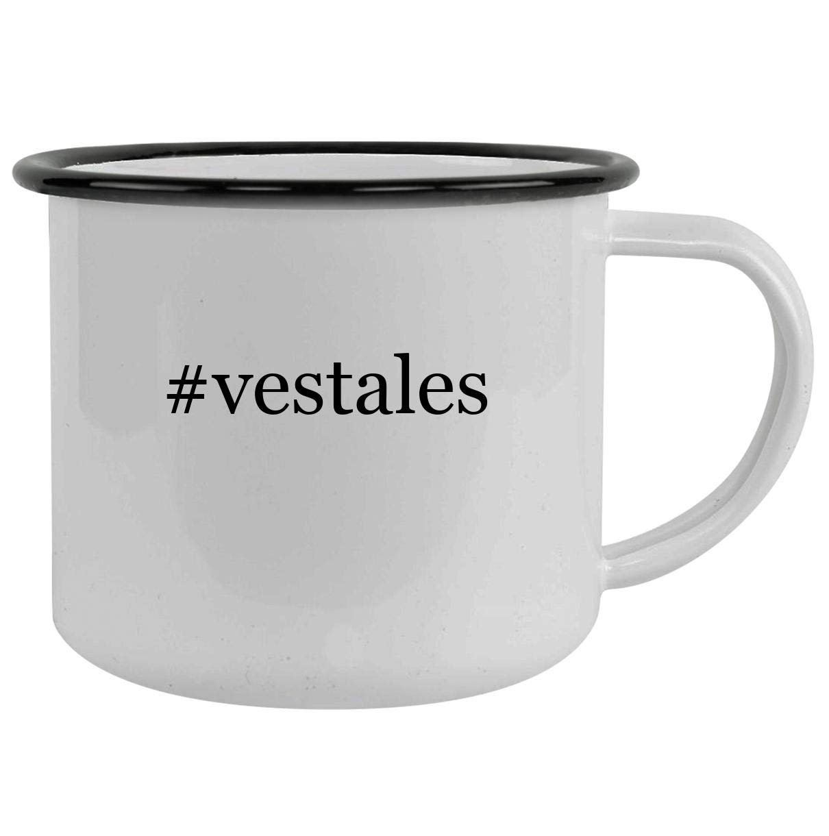 Molandra ProductsMolandra Products #vestales - 12oz Hashtag Camping Mug Stainless Steel, Black
