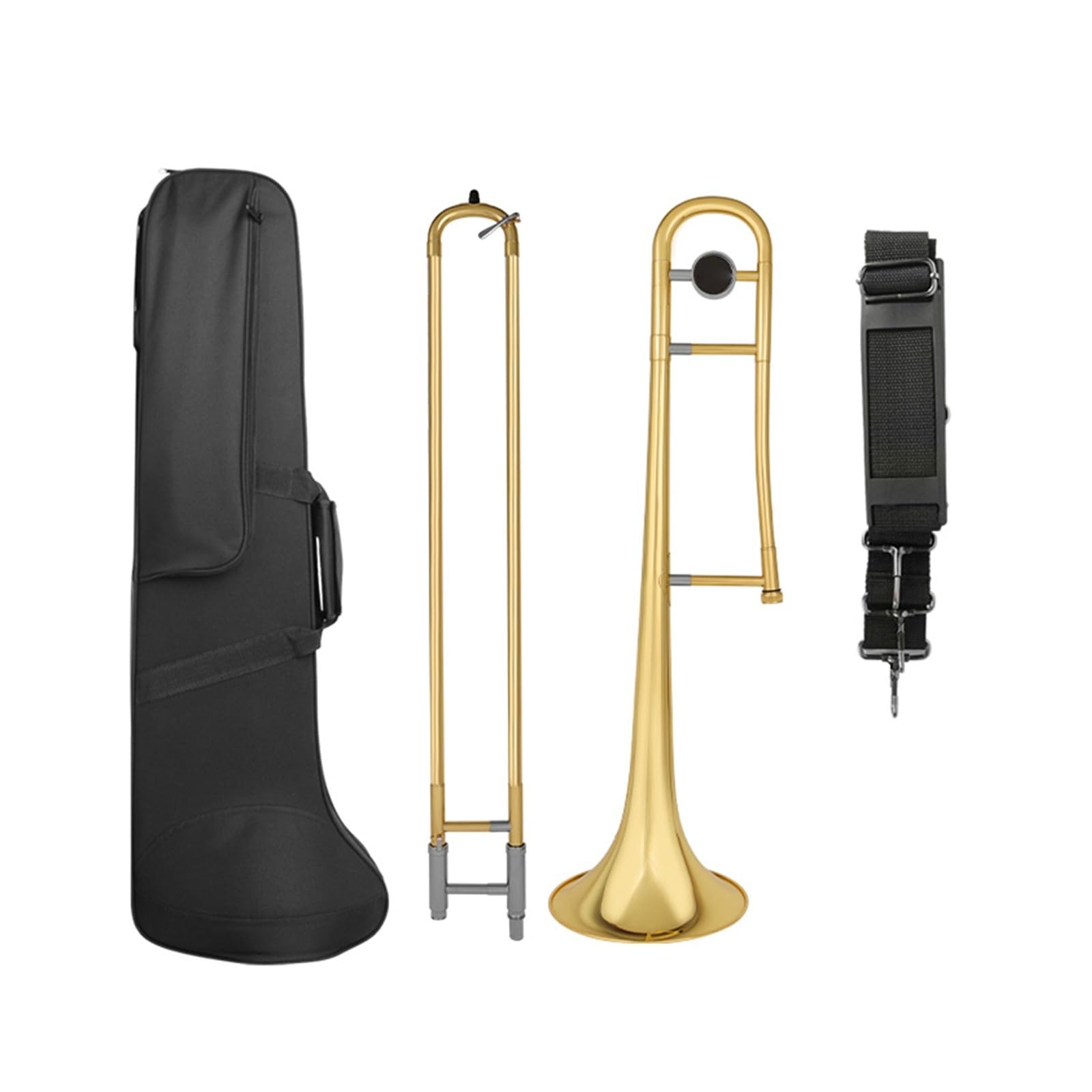 Puzon Puzon tenorowy B dur Instrument dęty blaszany Odpowiedni dla początkujących
