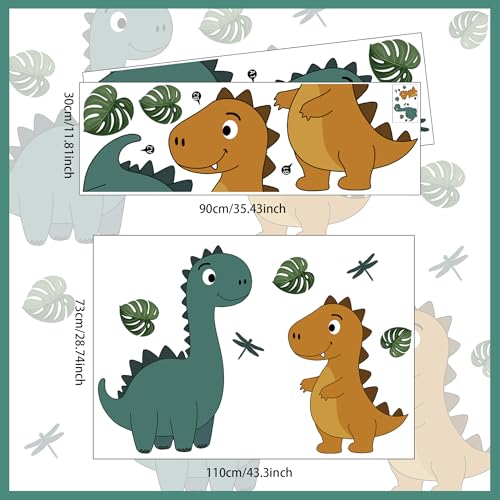 Vinilo decorativo de dinosaurio grande para pared miniatura 2