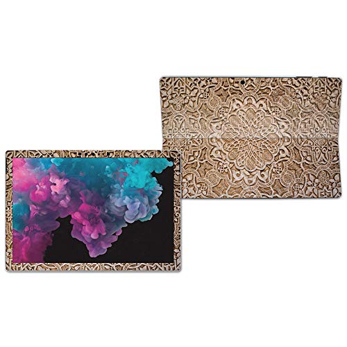 Image of MIGHTY SKINS MightySkins Carbon Fiber Skin for Microsoft Surface Pro 6 - Carved | Protective, Durable Textured Carbon Fiber Finish | Easy to Apply, Remove, and Change Styles | Made in The USA