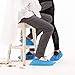 Shoe Covers Disposable Durable Non slip Boot Covers for Floor, Carpet, Shoe Protectors (Blue,400 Pcs)