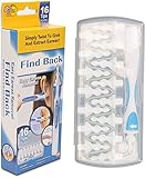 Eliminador de cera para oídos, kit de herramientas para eliminar cera de oídos en espiral con 16 puntas lavables, seguro y suave, apto para niños y adultos