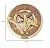 Brass Nautical - Antique Brass & Copper Sundial Compass, Sundial Clock in Box Gift Sun Clock Ship Replica Watch