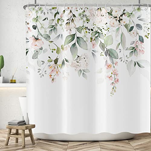 ASDCXZ Flower Shower Curtain 180x180 cm