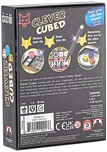Stronghold Games Clever Cubed Board Game Black miniatura 4