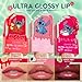 ColourPop x Stitch Ultra Glossy Lip Gloss - High-Shine, Non-Sticky & Hydrating Lip Gloss with a Flexible Paddle Applicator - Sheer Baby Pink - Super Sweet (0.24 Fl oz)