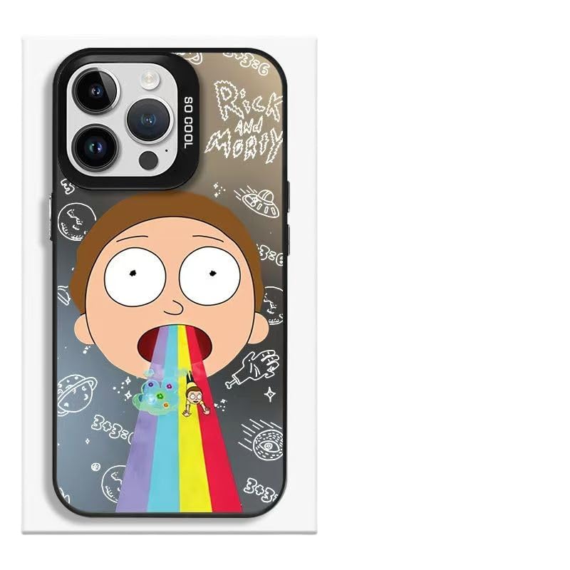 Amazon.co.jp: リック・アンド・モーティ スマホケース アニメグッズ  