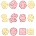 Mario Set Di Formine,6PCS Biscotti Plastica Stampi Per Torte Natalizie Accessori Per Diy e 3D Bambini Torta Di Biscotti Fondente Di Dolci Di Pasticceria Per Cucina Decorazioni Biscotti