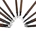 Stone Carving Tool Kits KangTeer 11pcs Manganese Steel Hand Engraving Knife Carving Chisels Kits