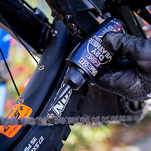 Muc-Off Ebike Dry Chain Lube, 1.7 Fl Oz - Bike Lube, Bike Chain Oil, Chain Wax For Dry Weather Conditions - Bike Lubricant For Electric Bikes #TOP5