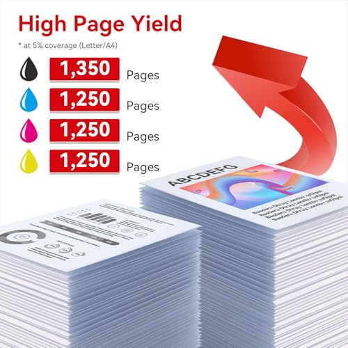 Image of MYTONER 067 Toner Cartridge Set Compatible Replacement for Canon 067 067H Toner for Color imageCLASS MF656Cdw LBP632Cdw MF654Cdw MF653Cdw LBP633Cdw MF650C LBP630C Printer (4 Pack 067 High Yield Ink)