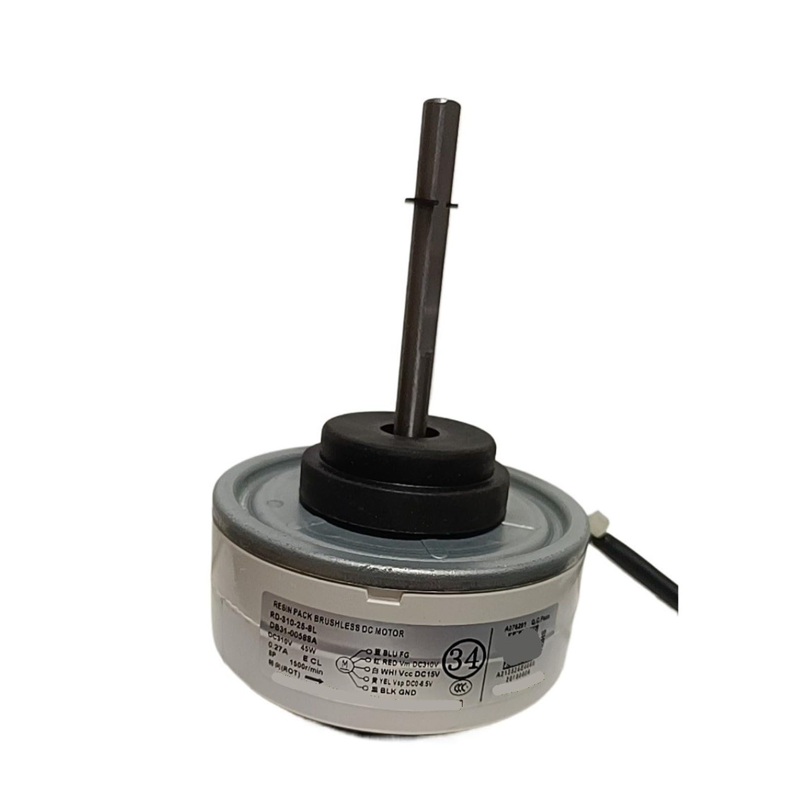 Motore Del Ventilatore DC Del Condizionatore D'aria, Compatibile for Samsung, RD-310-25-8L DB31-00588A DC310V 45W 1500r/Min Parti Condizionanti