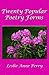 Twenty Popular Poetry Forms