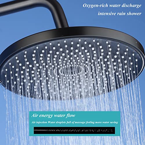Pomme de douche double avec flexible extra long pour résoudre le manque de pression - 4
