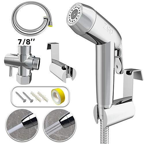 ZGO Handheld Bidet Sprayer for Toilet, with Adjustable Pressure Control for Feminine Wash