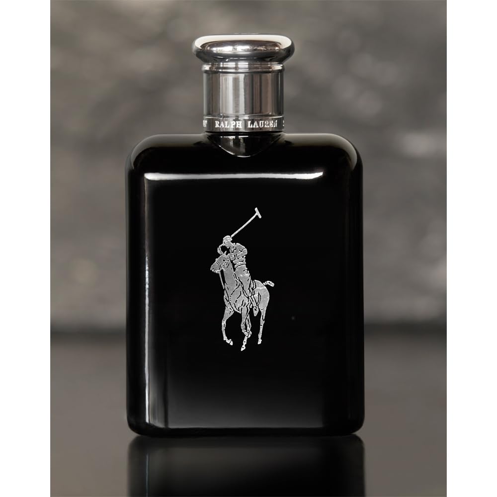 Ralph Lauren - Polo Black - Eau de Toilette 125 ml - Men's Cologne - Woody & Fresh - With Patchouli, Sandalwood, and Mandarin - Medium Intensity 4