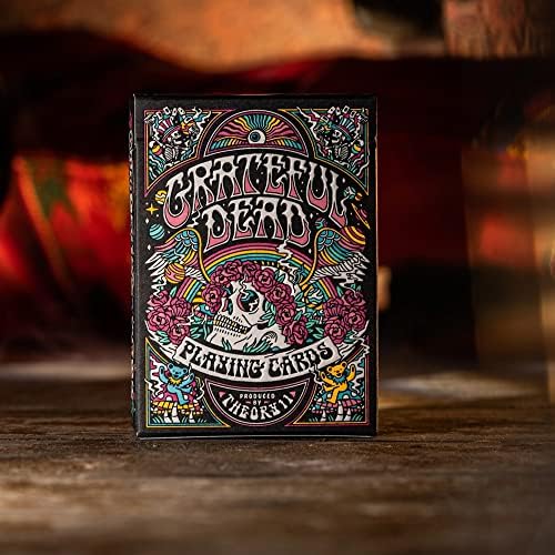 Theory 11 Grateful Dead Playing Cards - Poker Sized Premium Deck - Includes Cipher Playing Cards Bag