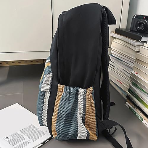 Sac à dos en nylon résistant l'eau avec poches multiples ergonomiques - 6