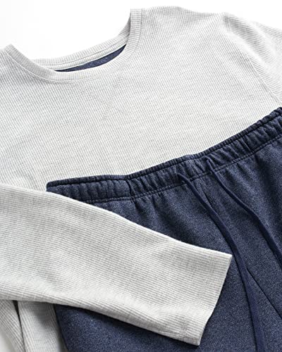 Eddie Bauer Men's Pajama Set - Thermal 2 Piece Lounge set - Long Sleeve Thermal and Cozy Sweatpants for Men (S-XXL)3