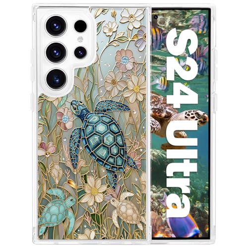 Coque MagSafe Samsung S24 Ultra motif tortue pour sublimer votre quotidien