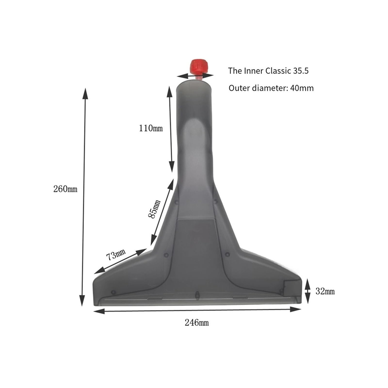Boquilla De Succión Y Manguera De Lavado, Compatible con Aspiradoras Inalámbricas Thomas. Accesorios For Boquillas De Limpieza.(2 Pack)