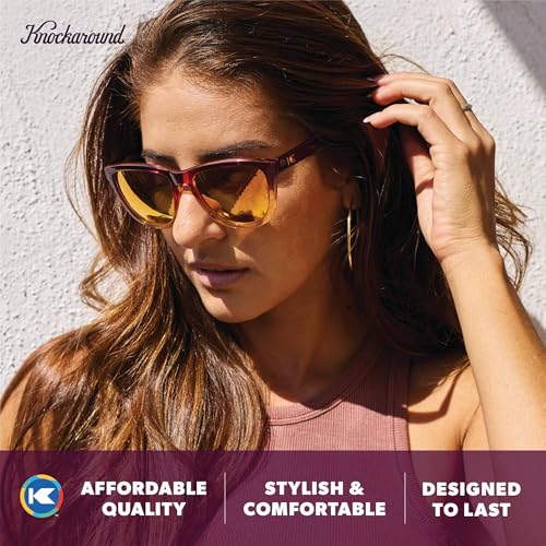 Image of Knockaround Square Polarized Sunglasses for Men & Women - UV400 Protection