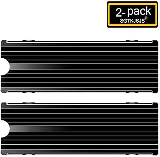 M.2 Heatsink SSD Cooler for PCIE NVME or SATA m2 2280 SSD Cooling（Black
