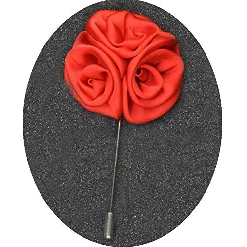 Distinct® Rose broches Pin Hombres Negocios Trajes