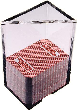 Da Vinci 6 Deck Acrylic Blackjack Discard Tray #TOP18