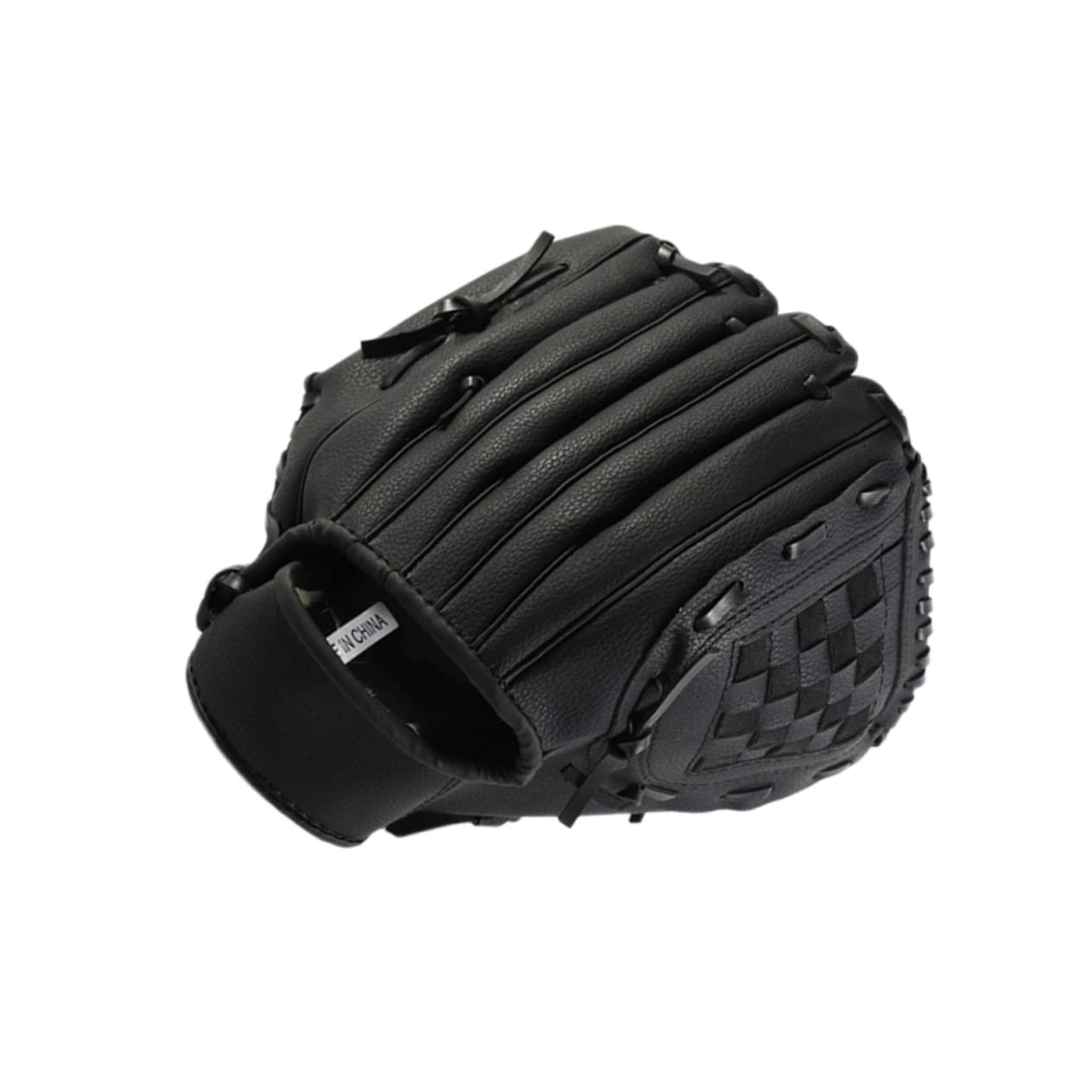 BESPORTBLE 12.5-inch Left Hand Softball Glove Mens Baseball Glove for Youth Comfortable Padded Palm Basket Weave Design