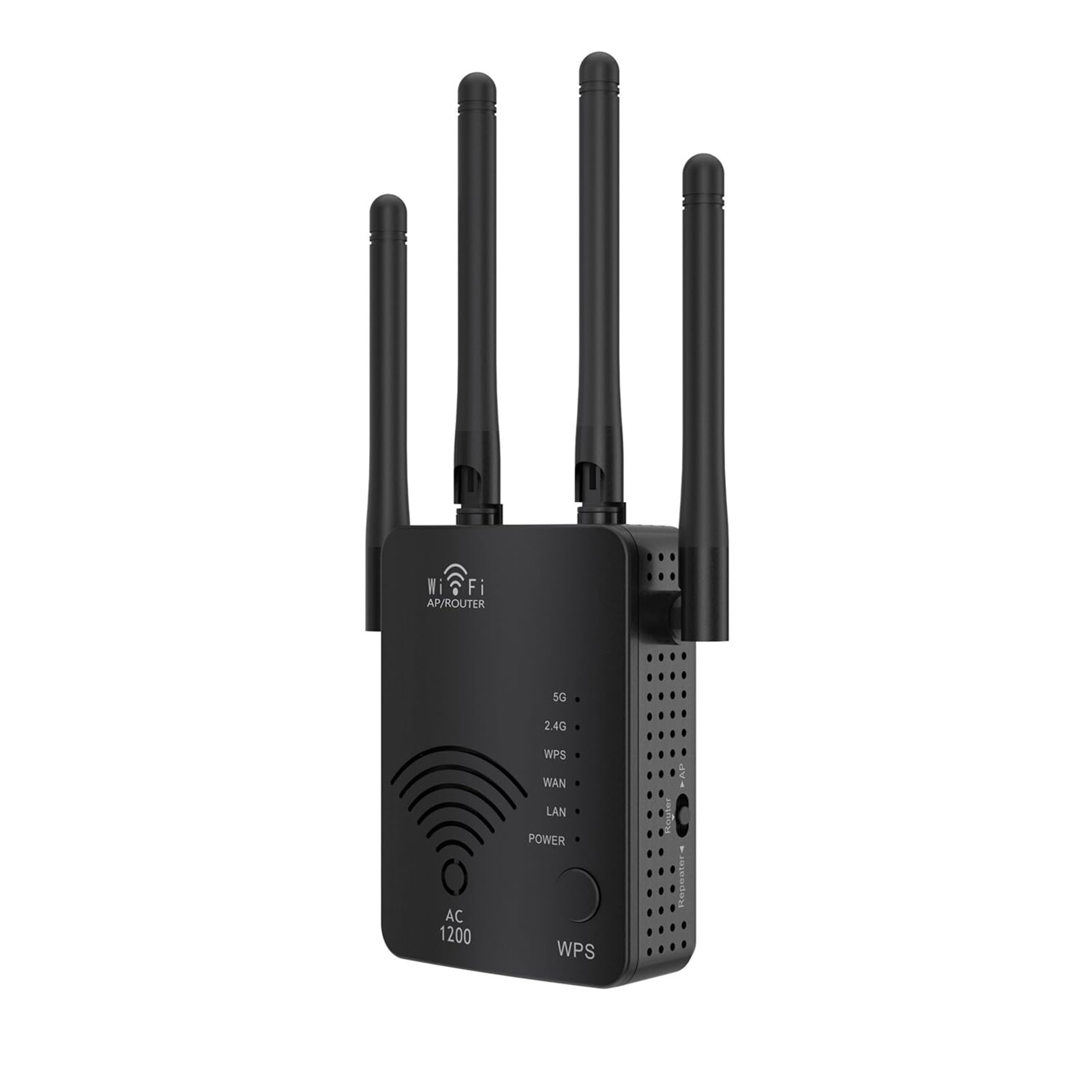 Router Wireless 5G Dual Band 1200M - Velocità 300 Mbps 4 Modalità Operative e 4 Antenne ad Alto Guadagno - Supporta Protocolli di Sicurezza WEP WPA WPA2 - Spina EU 100-240V