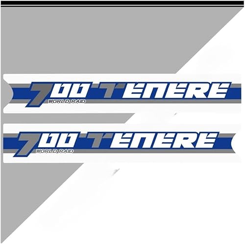 Miniatura 7 de Adhesivo para tanque de combustible para motocicleta Ya&maha Tenere T700 XTZ 700 T7 2019 2020 2021 Kit de calcomanías Protector maletero