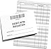 Debit Registers ATM Mini Checkbook Registers with Balance Column - Set of 10 & 1 Free Cover