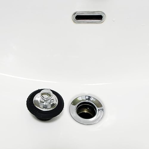 Miniatura 3 de XAJOON Tapón de bañera, tapón de lavabo, enchufe de bañera, tapón de bañera de silicona (negro, producto patentado)