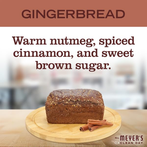 Image of Mrs. MEYER'S CLEAN DAY Multi-Surface Cleaner, Gingerbread, 16 Fl Oz (Pack of 6)