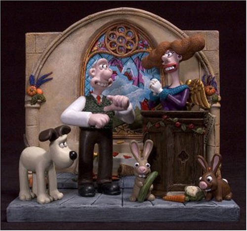 Wallace and Gromitt Statue - Wallace, Gromit & Lady Tottington (Statue 2)