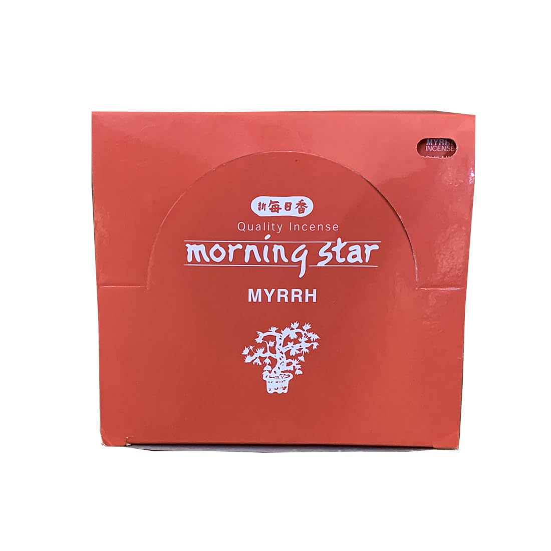 Morning Star Mirra Incenso 600 Bastoncini (confezione da 12 x 50 bastoncini) | Aromaterapia naturale ed ecologica, senza plastica, imballaggi di carta, rilassamento, meditazione e fragranza per la