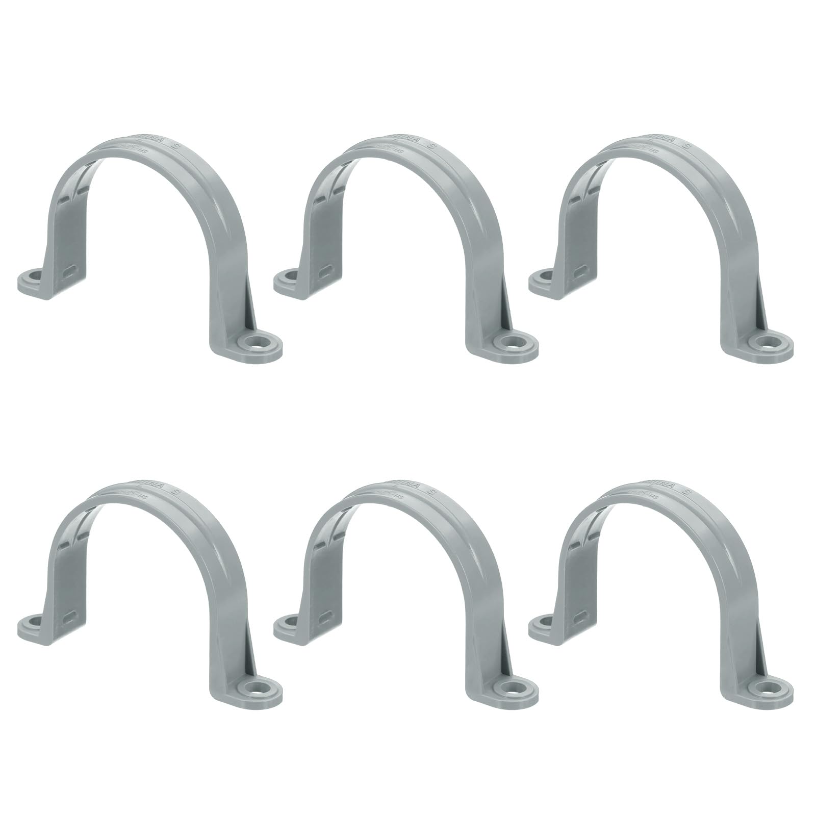 PATIKIL 2 Inch Plastic Conduit Clamp