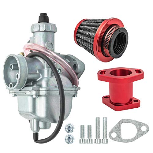 Carburetor with Air Filter and Manifold Compatible with GX200 196cc Predator 212cc Mini Bike Go Kart Motorcycles