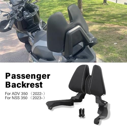 Barres d'appui pour moto Forza 350 et coussin de dossier passager NSS