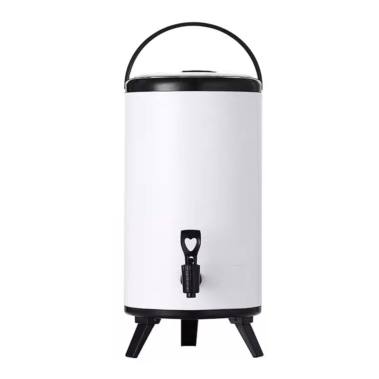Seau isolé double paroi 8L évite le refroidissement du café au lait en magasin