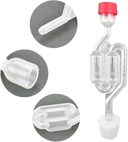 Miniatura 2 de Hsthe Sea Juego De 5 Accesorios De Fermentación Con Tapa De Plástico Para Cerveza De Vino Kimchi
