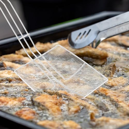 Cuchara coladora filtro para aceite pasta noodles acero inoxidable Uonlytech 5