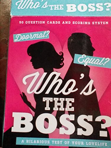 FIFTY50 'who' s the Boss quiz Factory gioco di carte