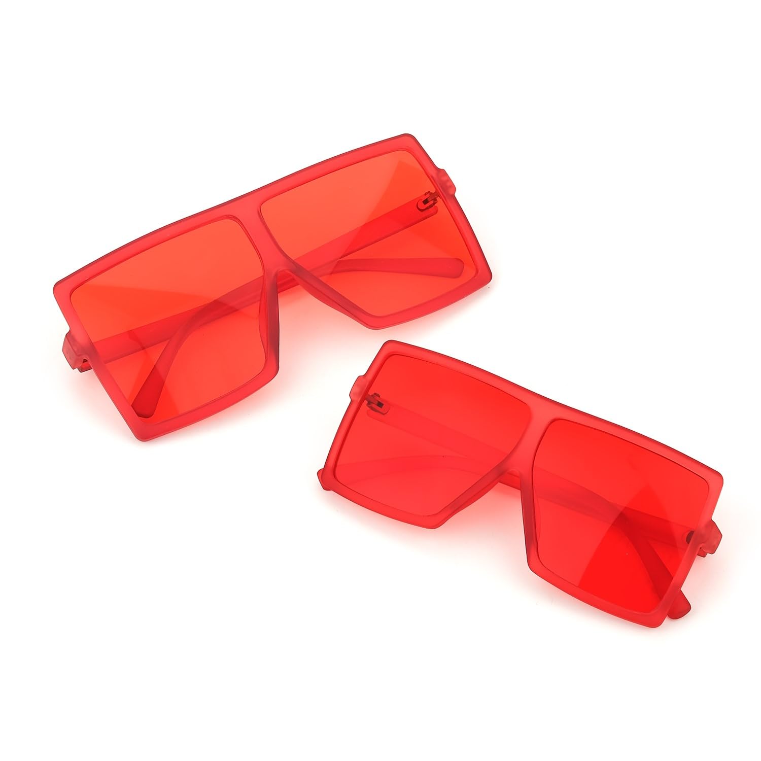 Hanj Mommy and Me Matching Sunglasses, Mother and Daughter, Son Sets Square Brithday Glasses Easter Basket Stuffers