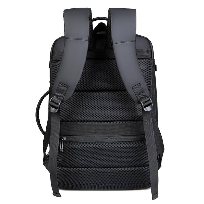 Image of Wesley Luxur 2 Premium Overnighter 50 L Weekender Travel Laptop Backpack, Flight Cabin Approved Carry On with 16 inch Laptop Compartment, Anti Theft business /Travel /Office /College Bag for Men Women