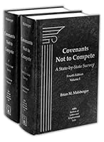 Covenants Not To Compete: A State-by-state Survey 1570184453 Book Cover