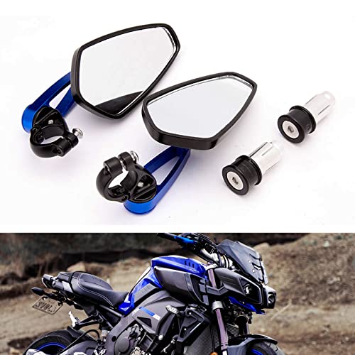 JMTBNO Rétroviseurs Moto Guidon 7/8