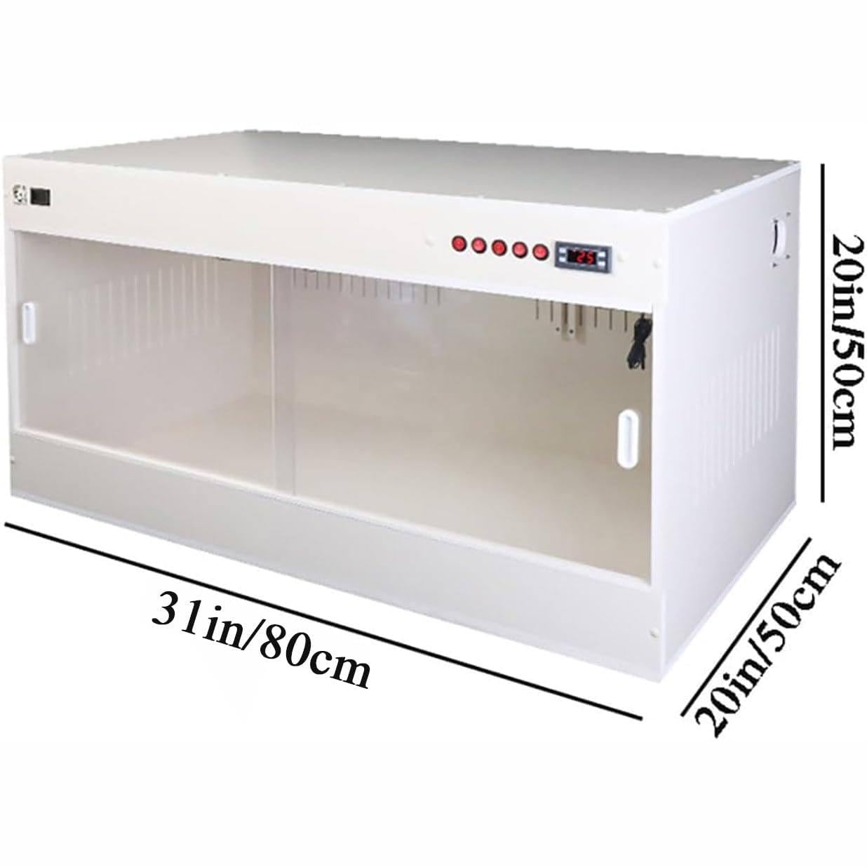 Incubadora grande para cachorros, guardería inteligente para perros y gatos, caja para mascotas recién nacidas con calentador, caja esencial para cachorros, gatitos y animales pequeños